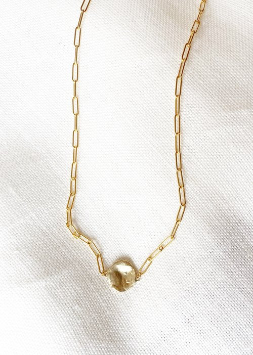 Hawkly Adobe Chain Link Necklace (Bronze or Silver) - Image 5