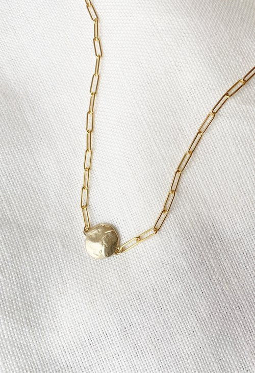 Hawkly Adobe Chain Link Necklace (Bronze or Silver) - Image 7