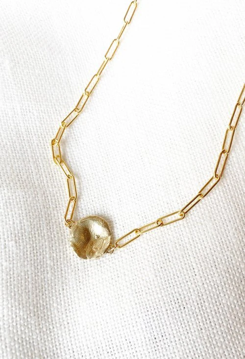 Hawkly Adobe Chain Link Necklace (Bronze or Silver) - Image 9