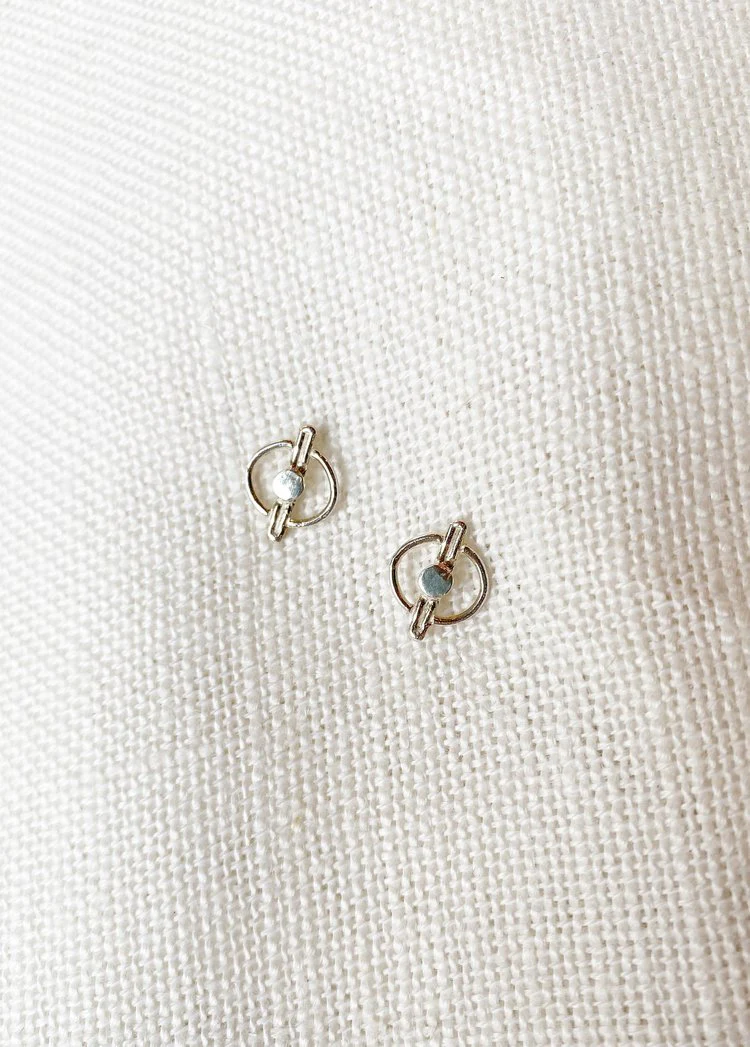 Hawkly Balance Studs (Bronze or Silver)