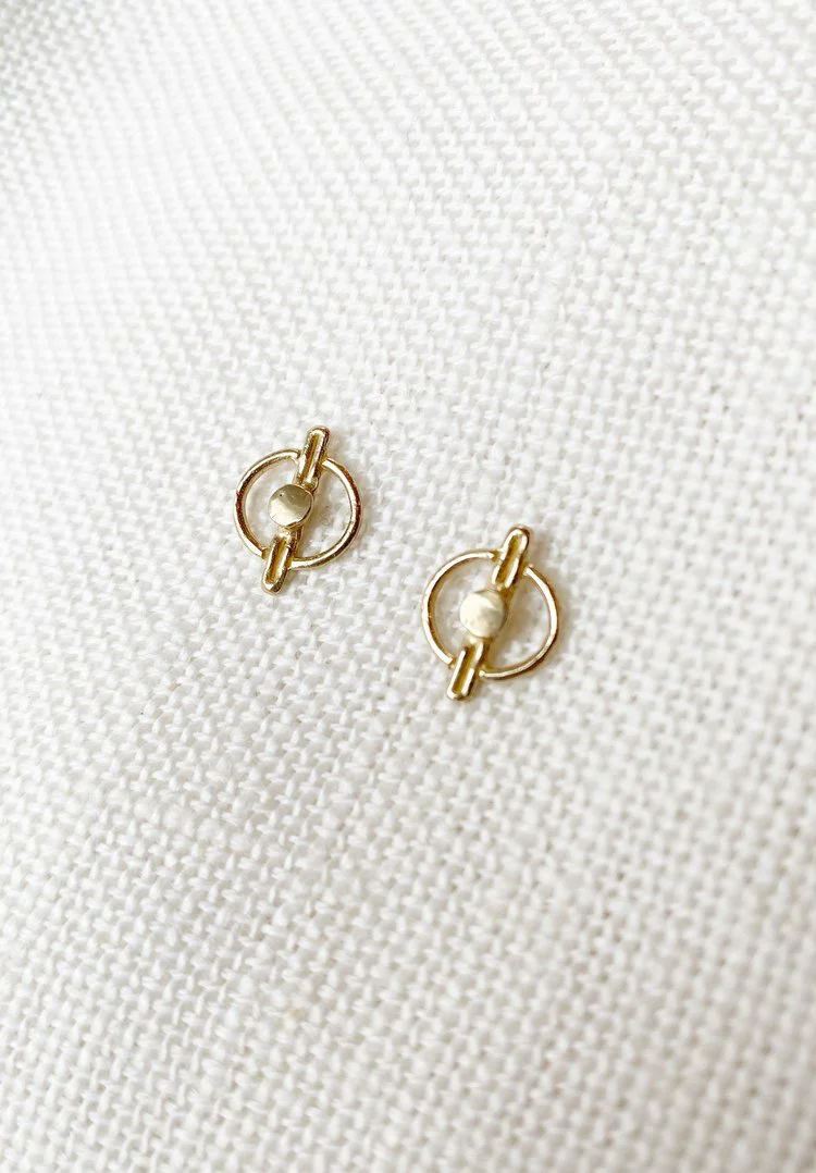 Hawkly Balance Studs (Bronze or Silver) - Image 3
