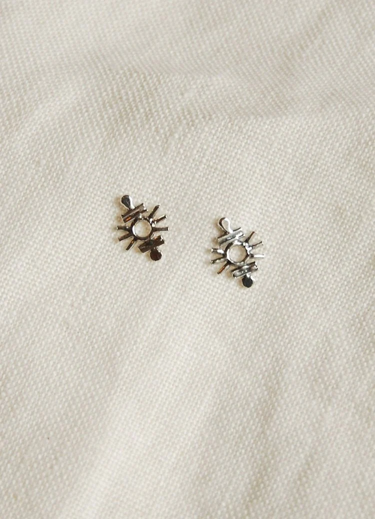 Hawkly Cosmo Studs (Bronze or Silver) - Image 2
