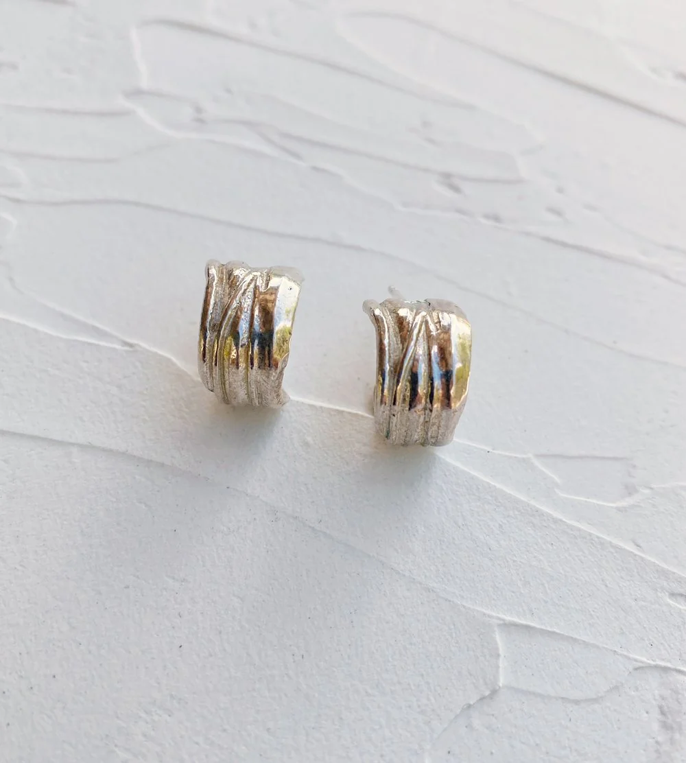 Hawkly Element Earrings (Bronze or Silver) - Image 3