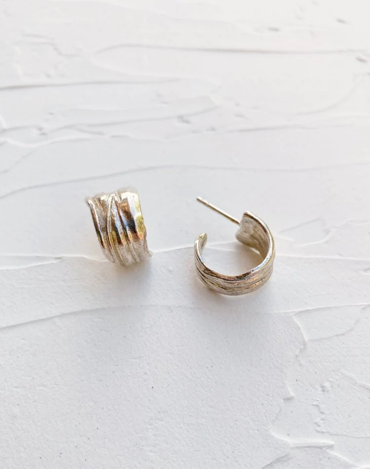 Hawkly Element Earrings (Bronze or Silver) - Image 4