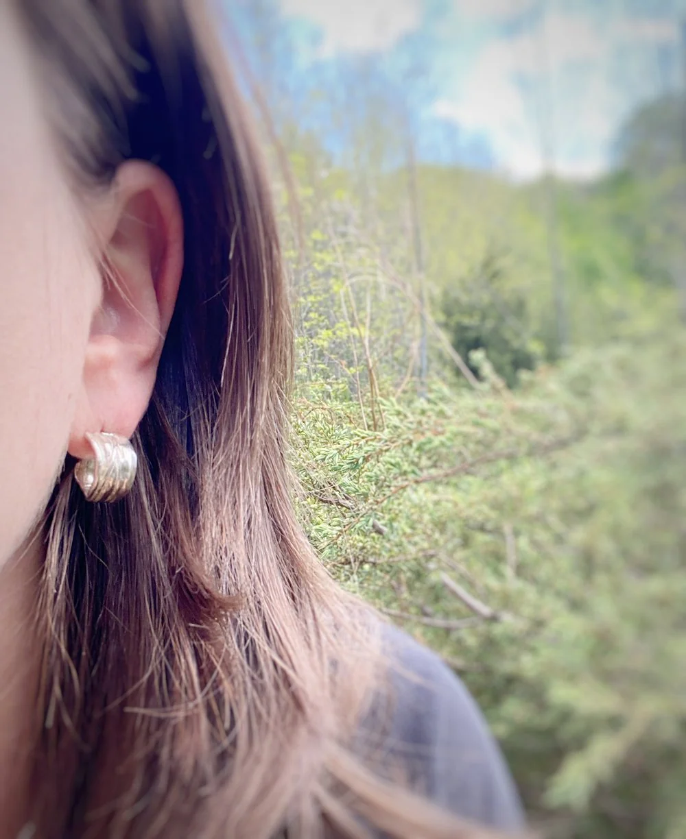 Hawkly Element Earrings (Bronze or Silver) - Image 5