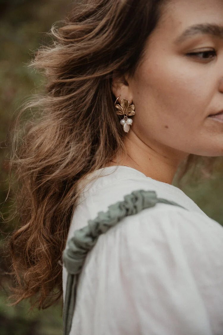 Hawkly Fauna Earrings (Bronze or Silver) - Image 2