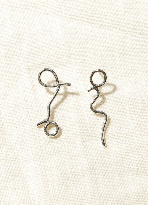 Hawkly Flow Earrings (Bronze or Silver) - Image 5