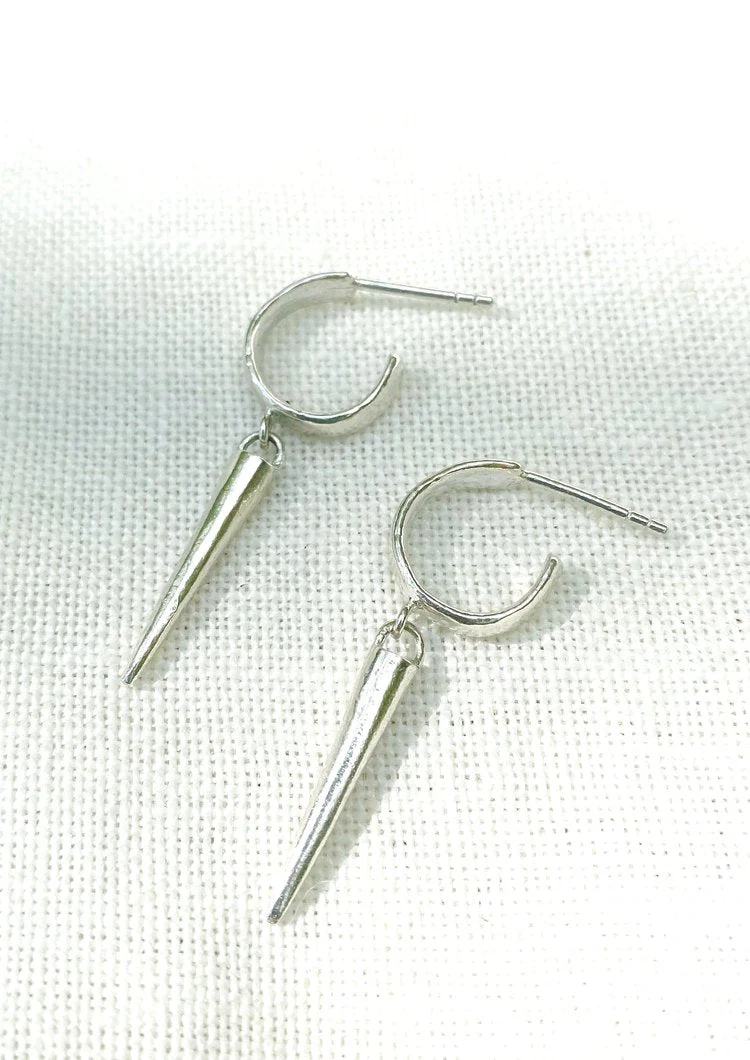 Hawkly Liminal Hoops (Bronze or Silver) - Image 3