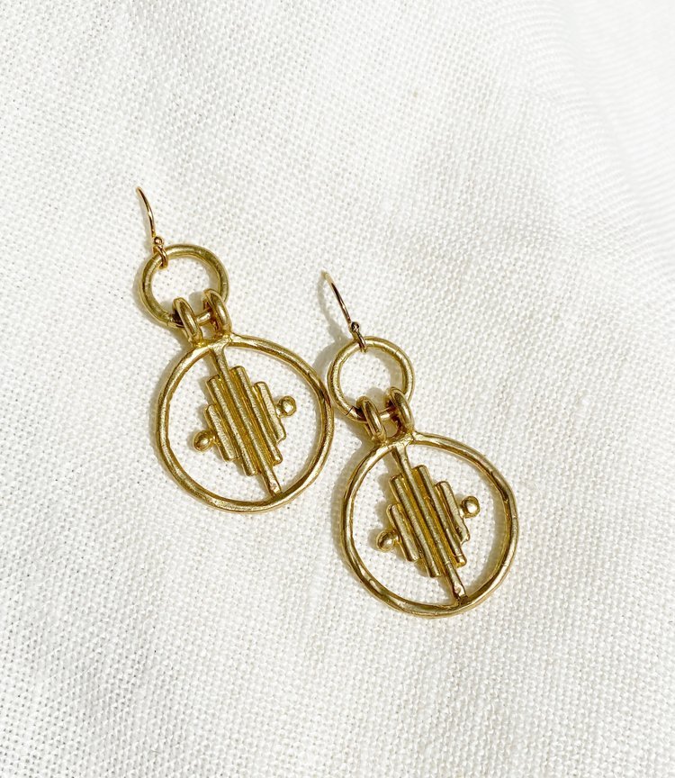 Hawkly Lumin Earrings (Bronze or Silver) - Image 2