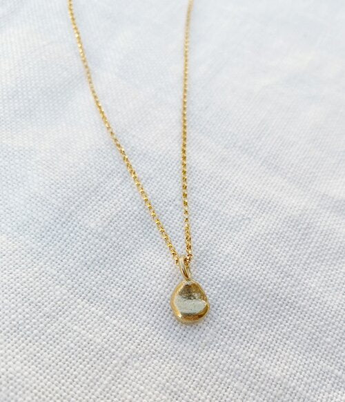 Hawkly Pebble Necklace (Bronze or Silver) - Image 3
