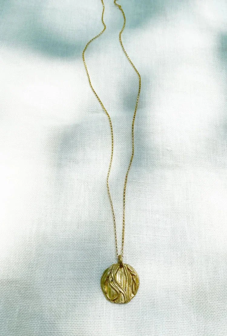 Hawkly Roots Medallion Necklace (Bronze or Silver) - Image 2