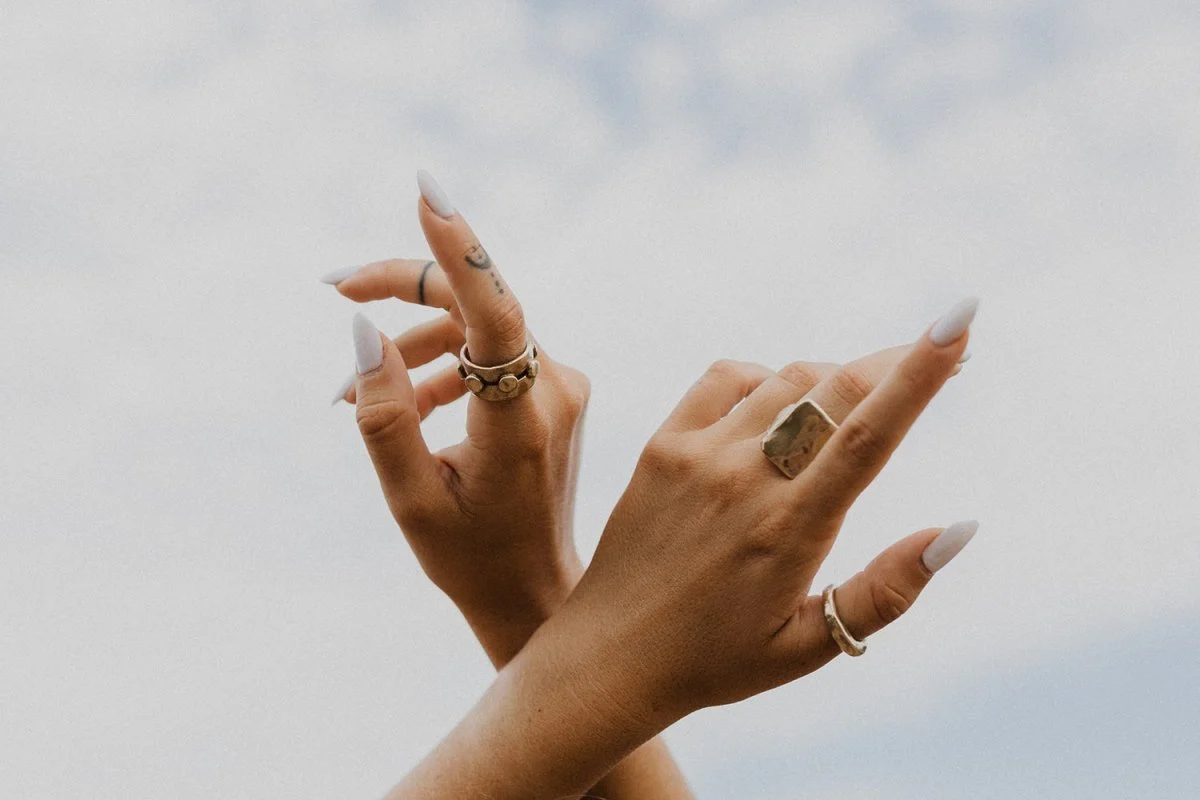 Hawkly Square Medallion Ring (Bronze or Silver) - Image 6