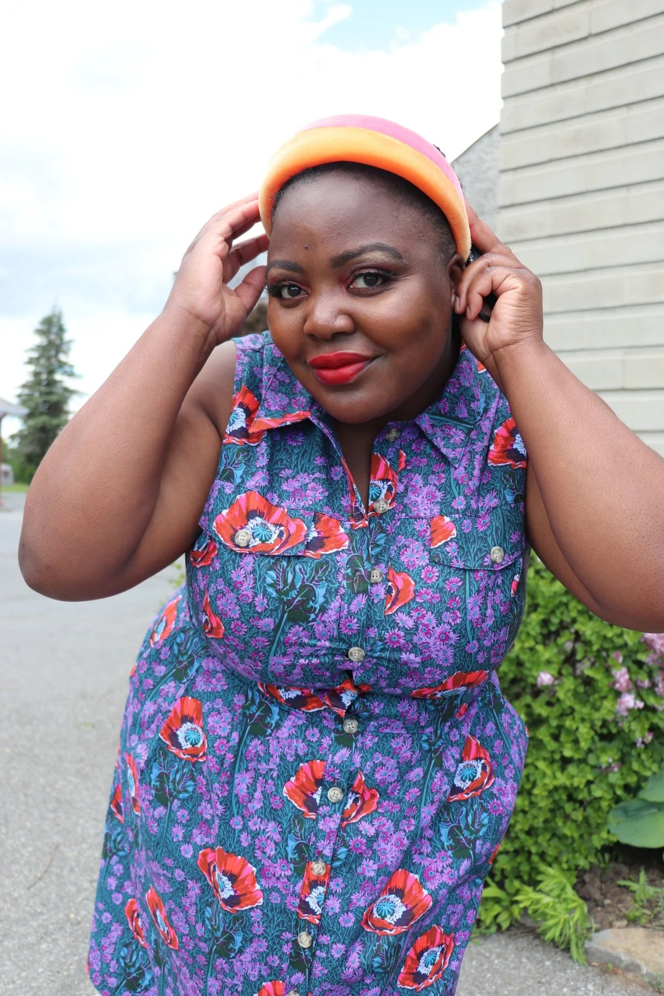 Hello Darling Co. Blair Velvet Headbands (Assorted Colours) - Image 3