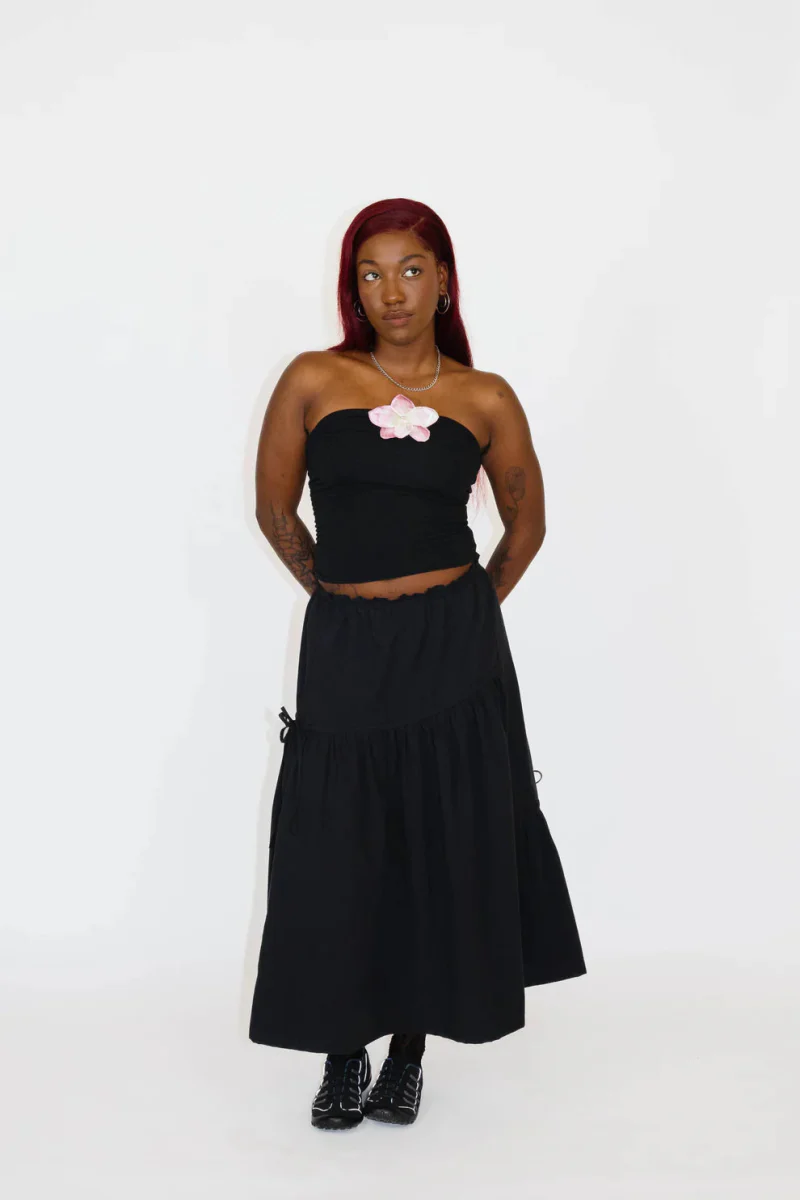 Hijulez Museum Skirt (Black) - Image 6