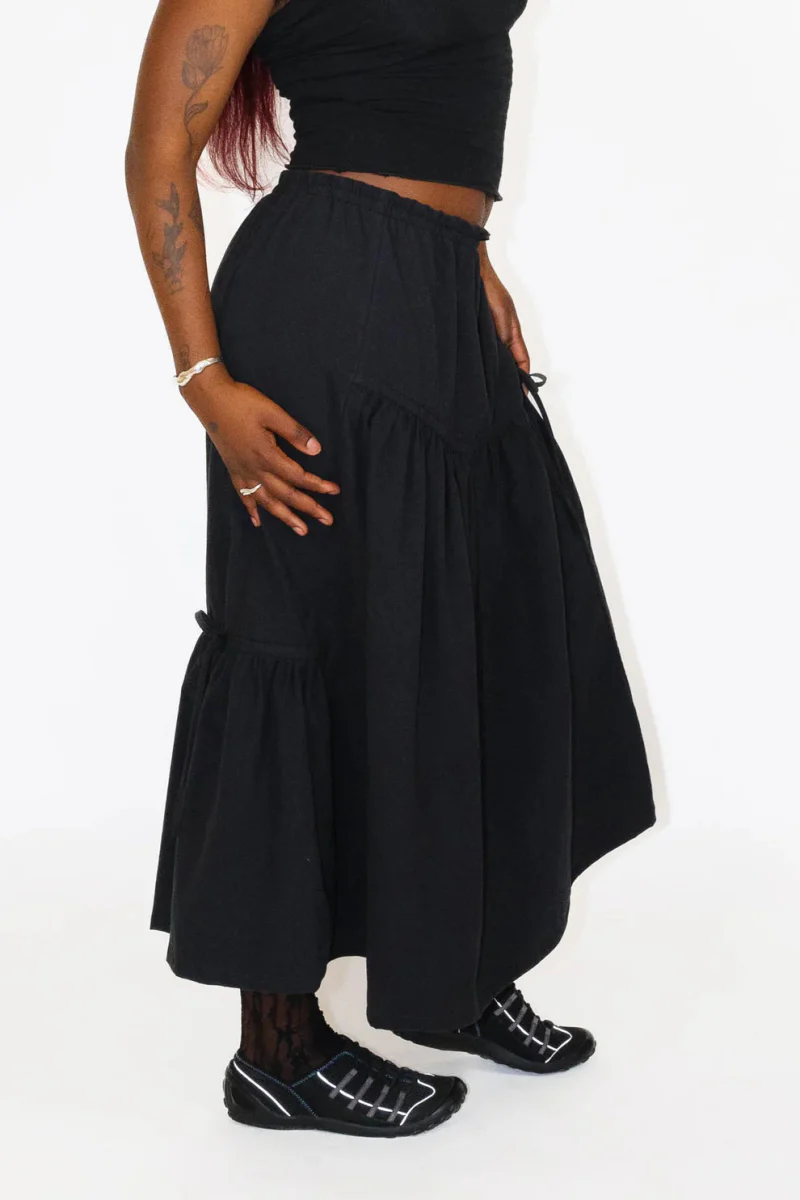 Hijulez Museum Skirt (Black) - Image 7