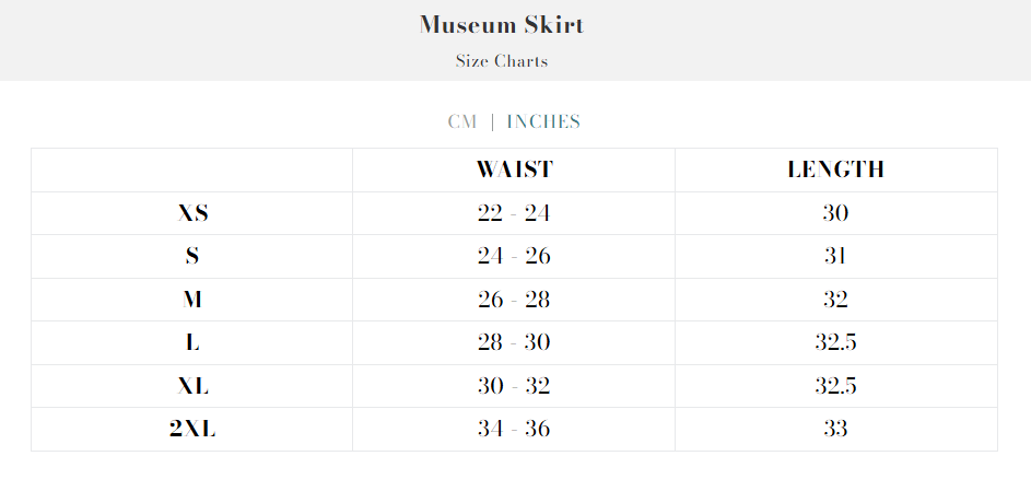 Hijulez Museum Skirt (Black) - Image 9
