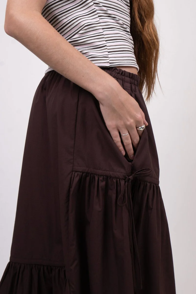 Hijulez Museum Skirt (Merlot) - Image 8
