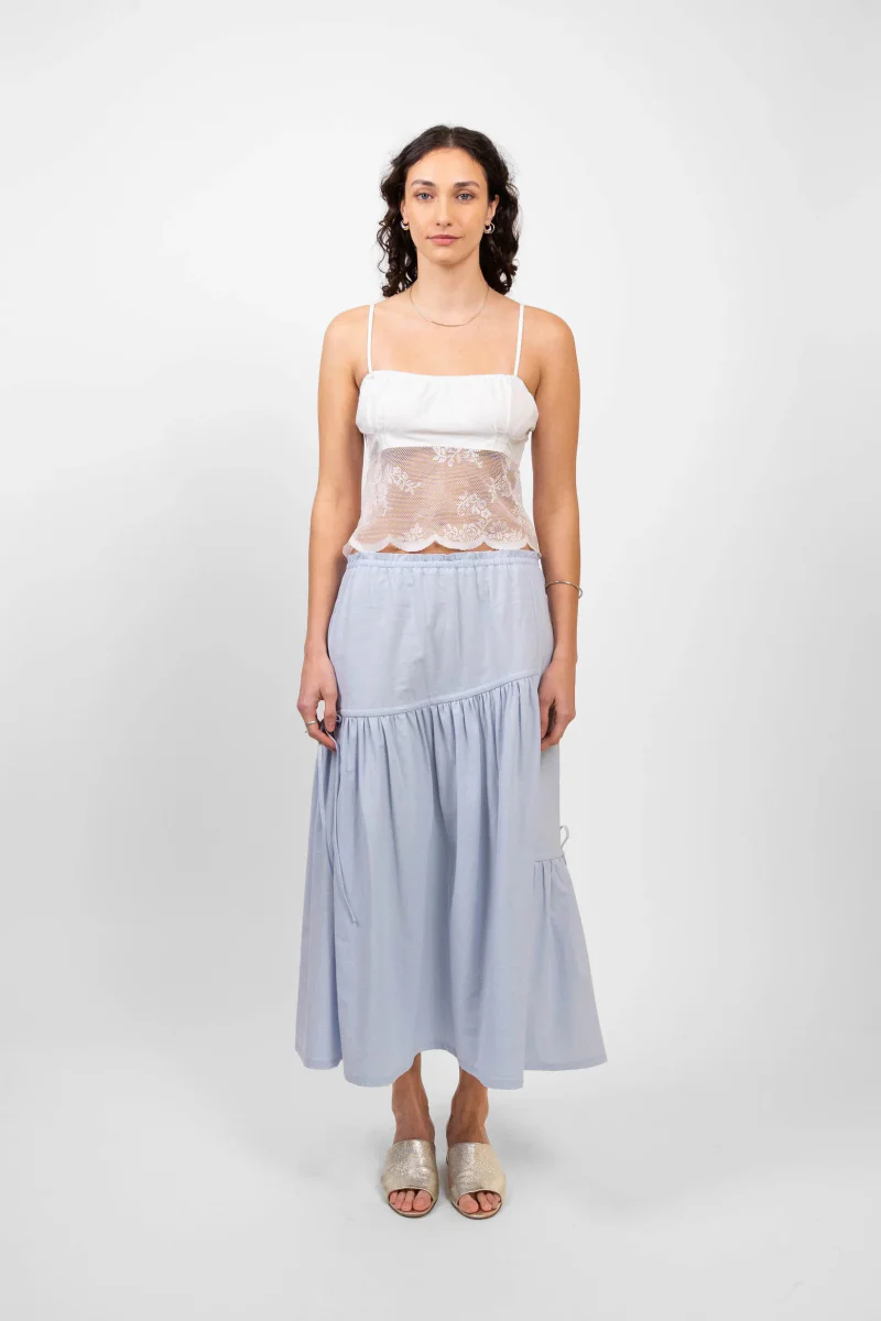 Hijulez Museum Skirt (Sky) - Image 3