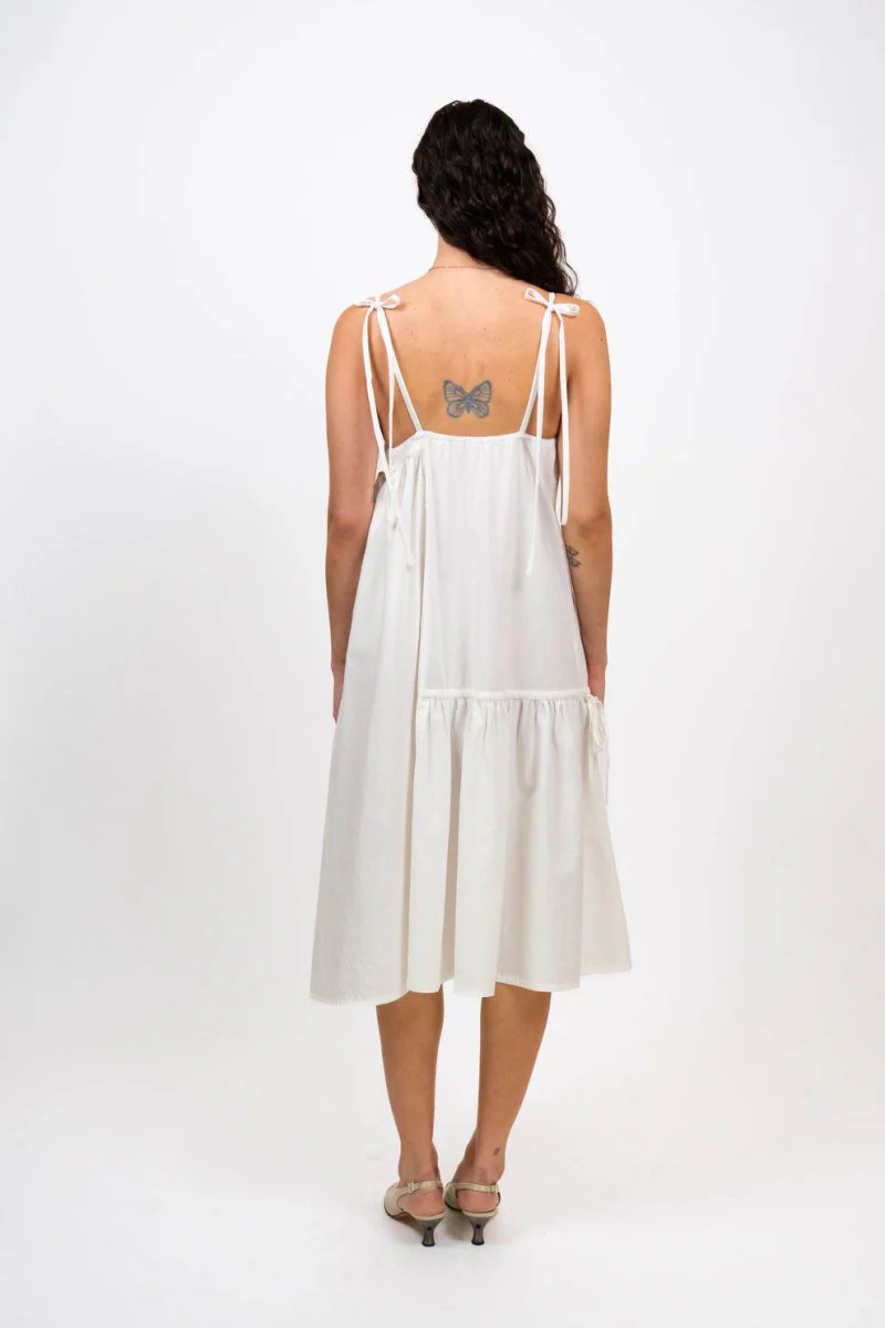 Hijulez Patio Dress 2.0 (White) - Image 3