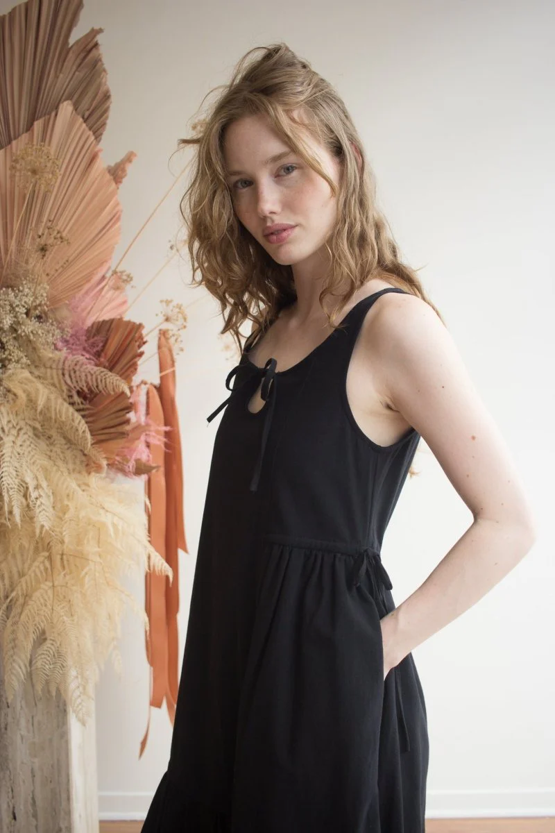 Hijulez Patio Dress (Black) - Image 2