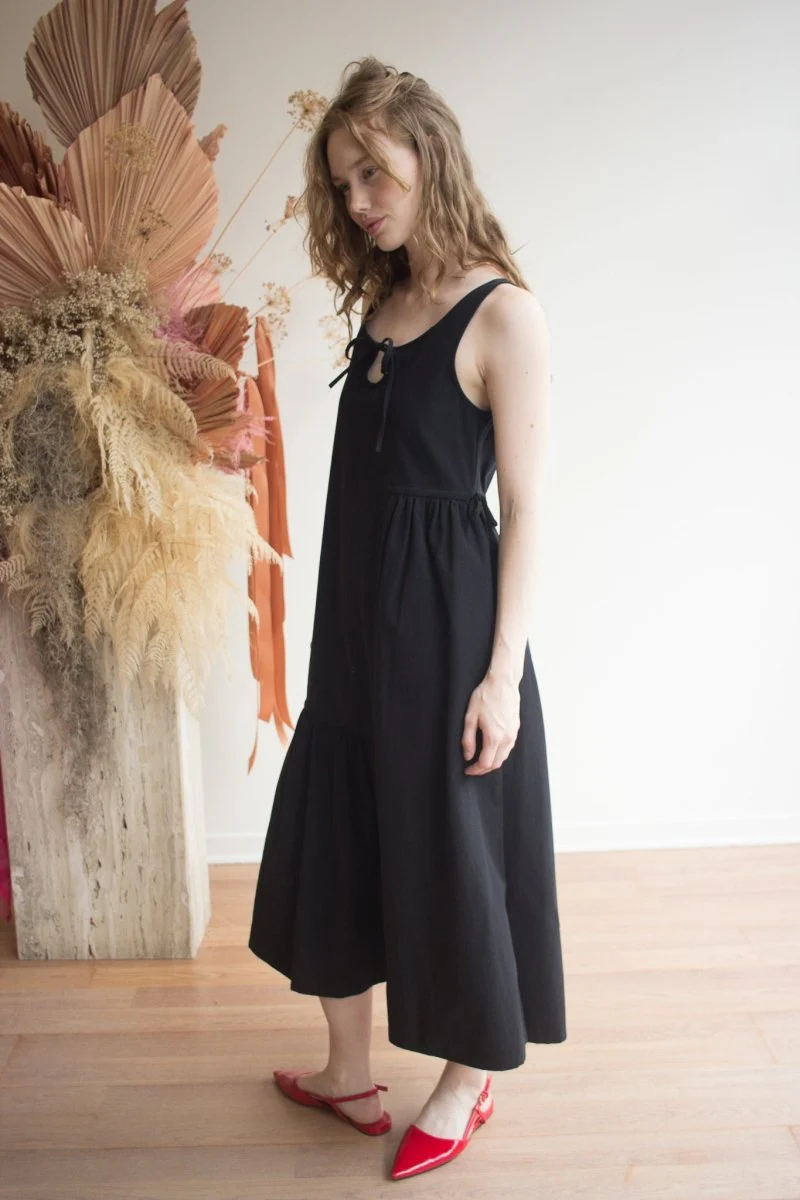 Hijulez Patio Dress (Black) - Image 3