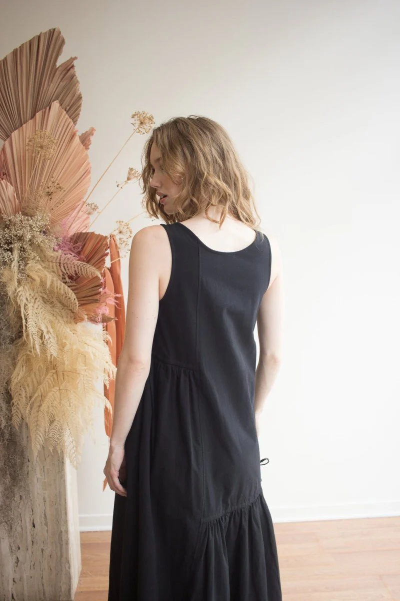 Hijulez Patio Dress (Black) - Image 4