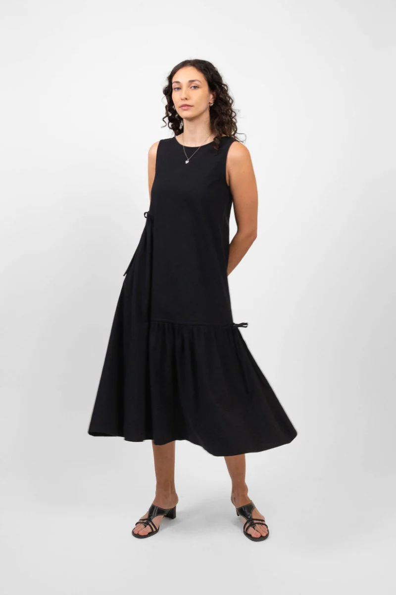 Hijulez Patio Dress (Black) - Image 5