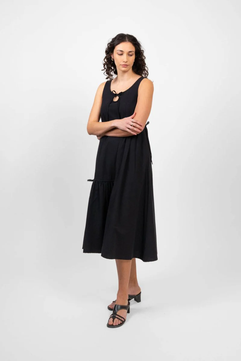 Hijulez Patio Dress (Black) - Image 6