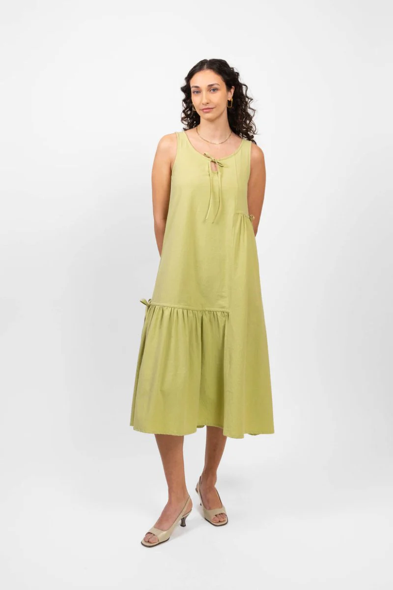 Hijulez Patio Dress (Pear Green) - Image 6