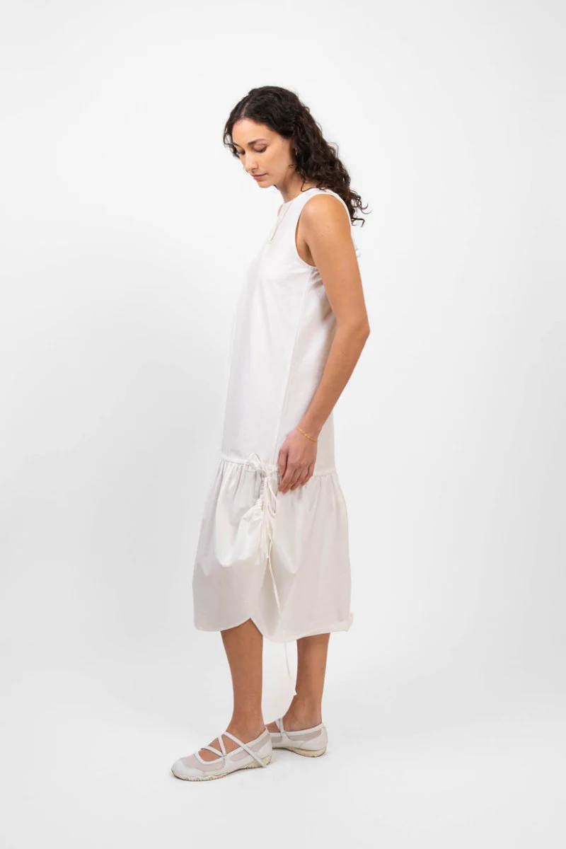 Hijulez Patio Dress (White) - Image 2