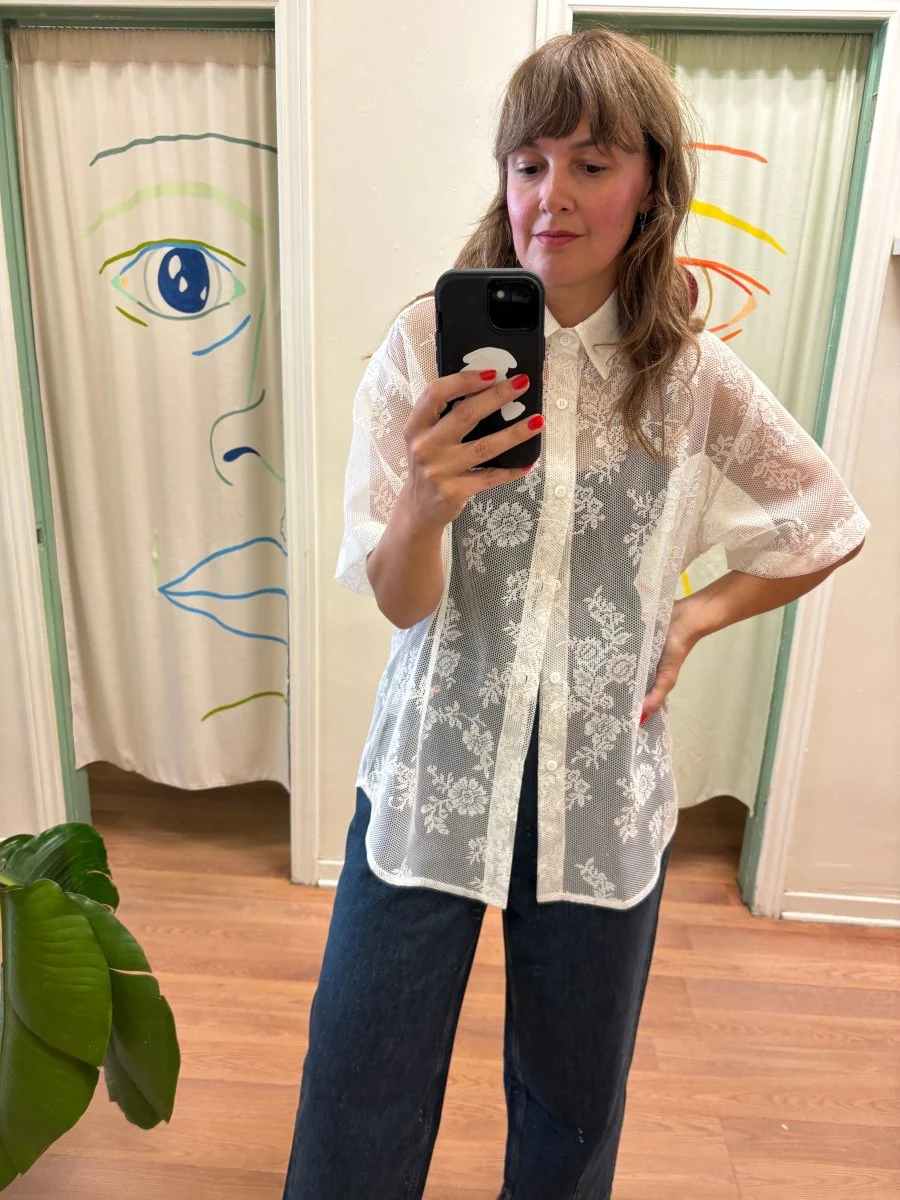 Hijulez Trev Button Down (White) - Image 5