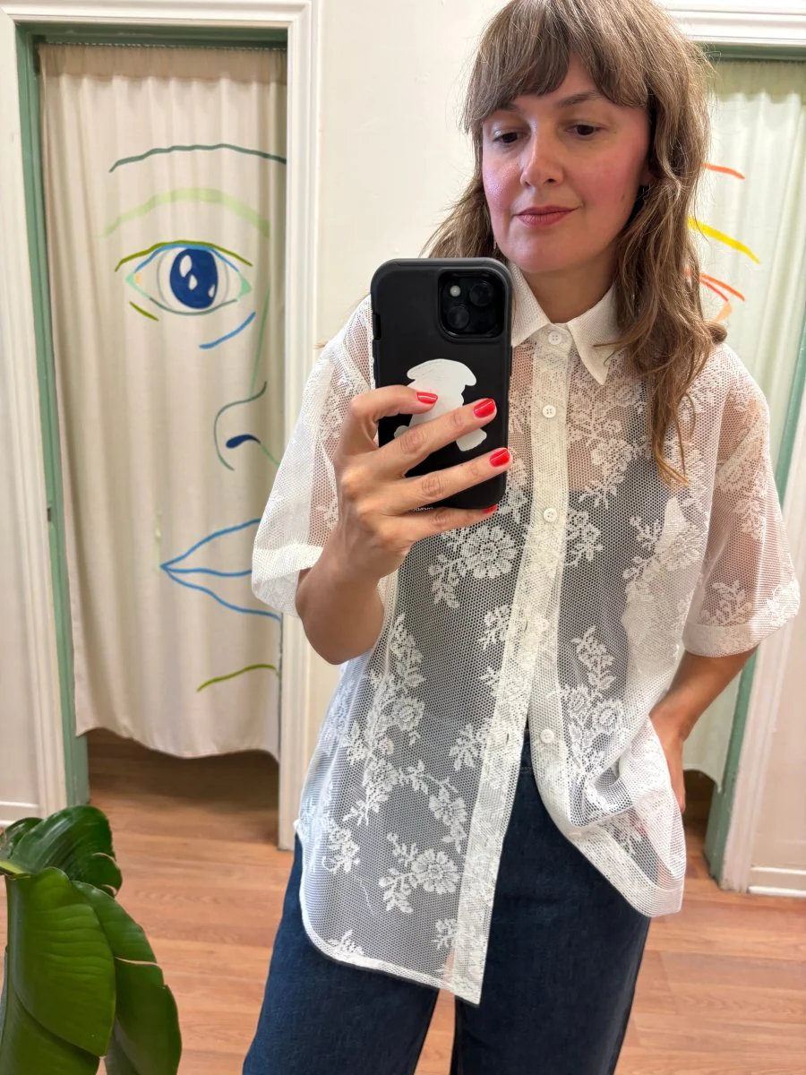 Hijulez Trev Button Down (White) - Image 6
