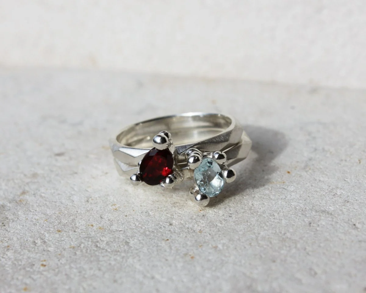 House of Hudson Topaz Droplet Ring - Image 2