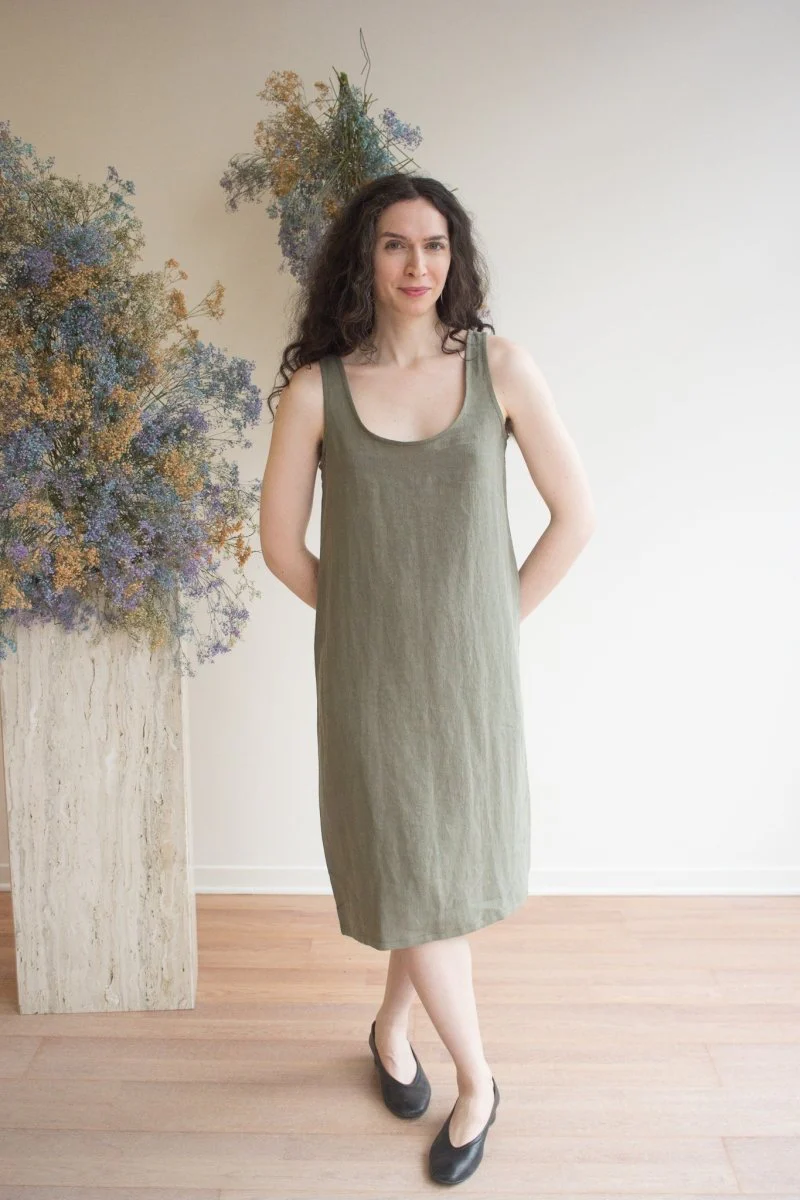 Hutchison Tilly Dress (Olive) - Image 2