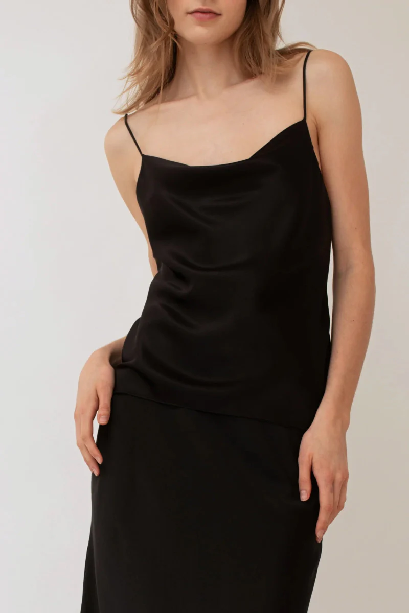 Jacoba Jane Lucie Cami - Black (Online Exclusive)