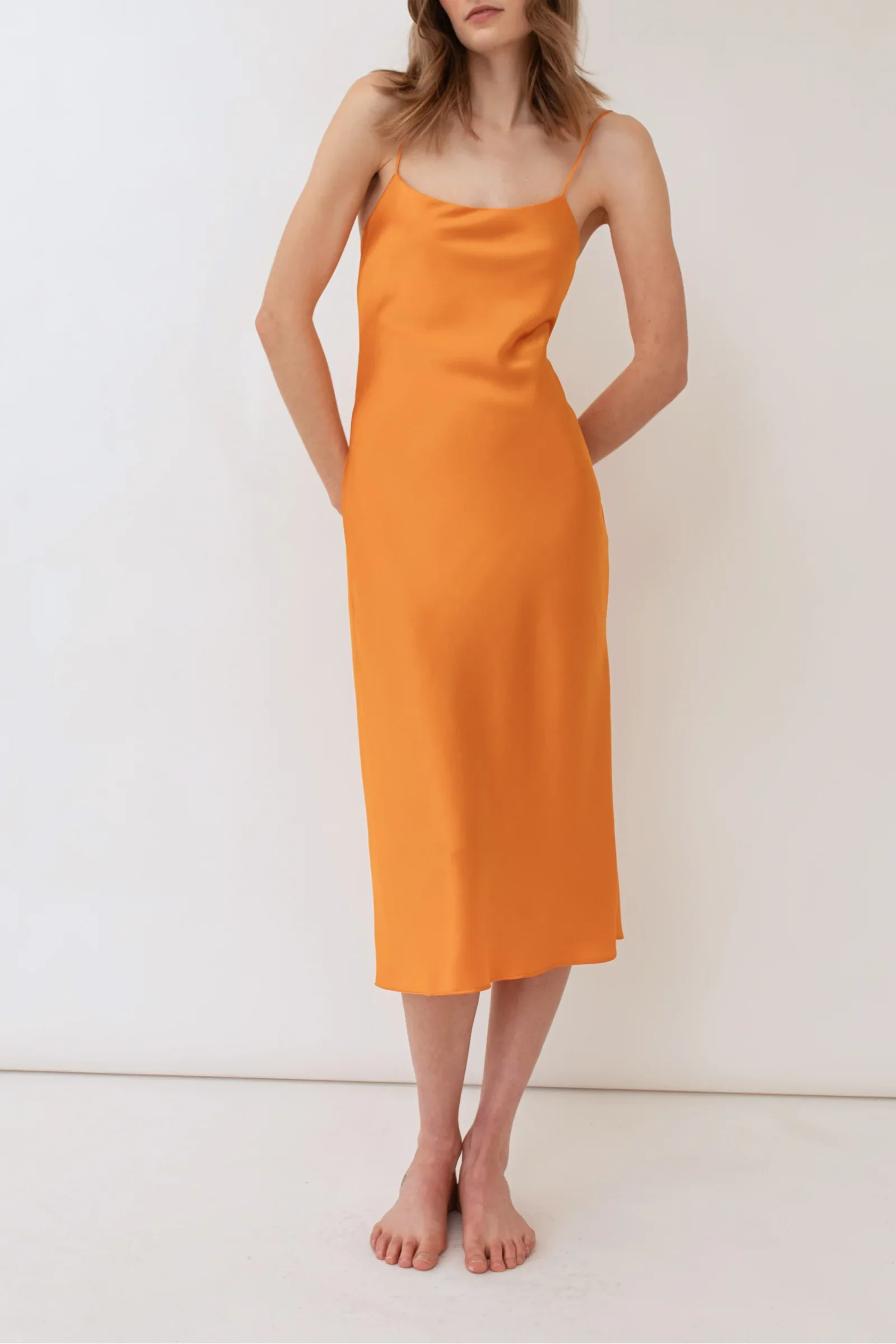 Jacoba Jane Scoop Back Dress - Clementine (Online Exclusive)