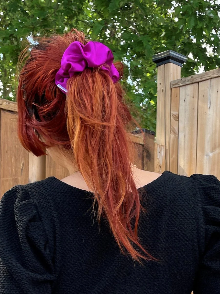 Jacoba Jane Silk Scrunchies (Many Colours) - Image 5