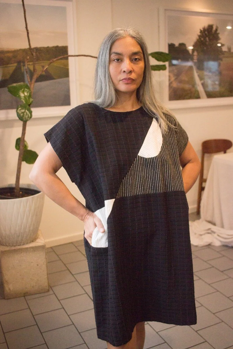 Jennifer Glasgow Ambrosia Tunic Dress (Black)