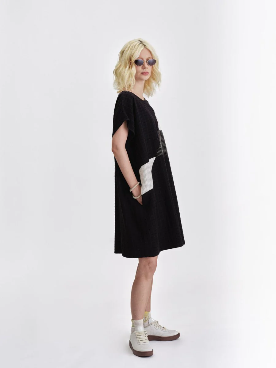 Jennifer Glasgow Ambrosia Tunic Dress (Black) - Image 6