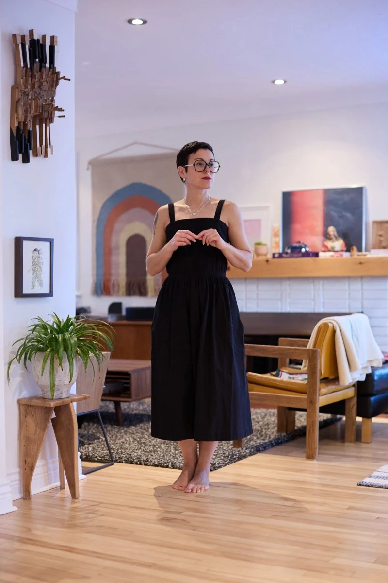 Jennifer Glasgow Calypso Dress (Black) - Image 3