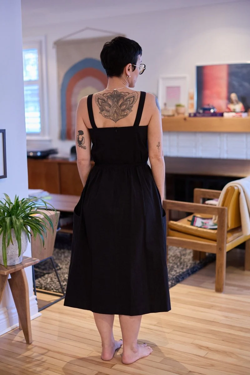 Jennifer Glasgow Calypso Dress (Black) - Image 4