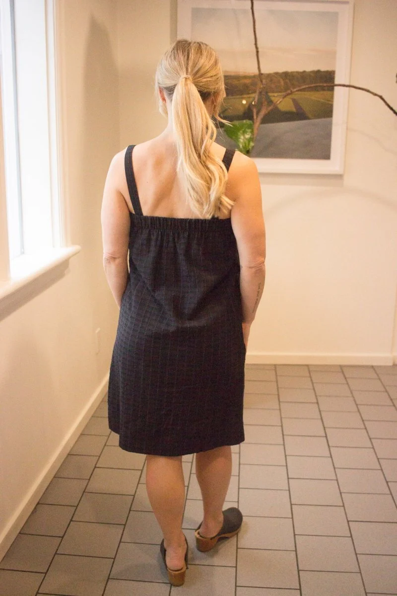 Jennifer Glasgow Cleome Dress (Black) - Image 4