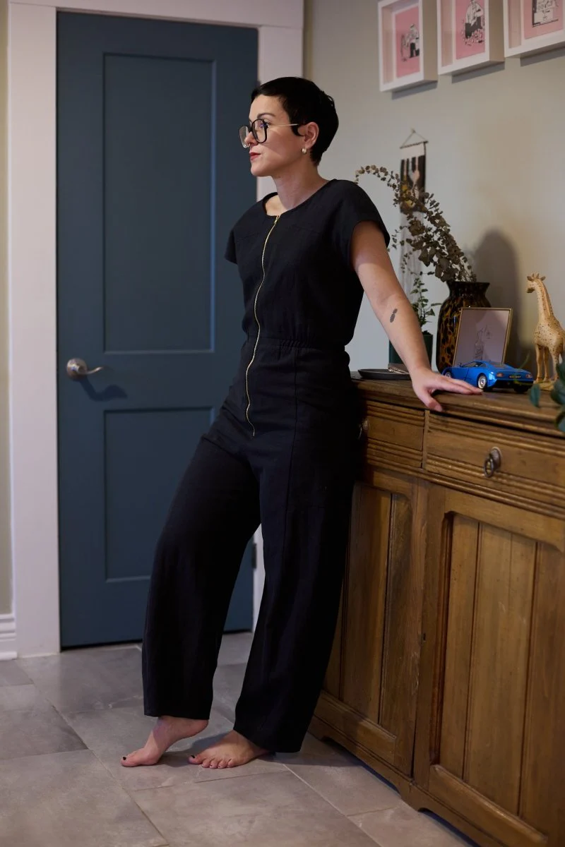 Jennifer Glasgow Cybele Jumpsuit (Black)