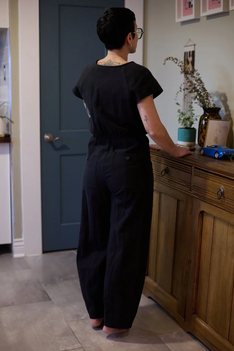 Jennifer Glasgow Cybele Jumpsuit (Black) - Image 3