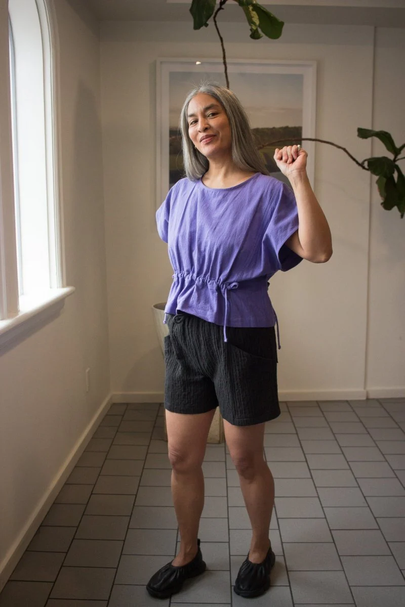 Jennifer Glasgow Lara Shorts (Black) - Image 4