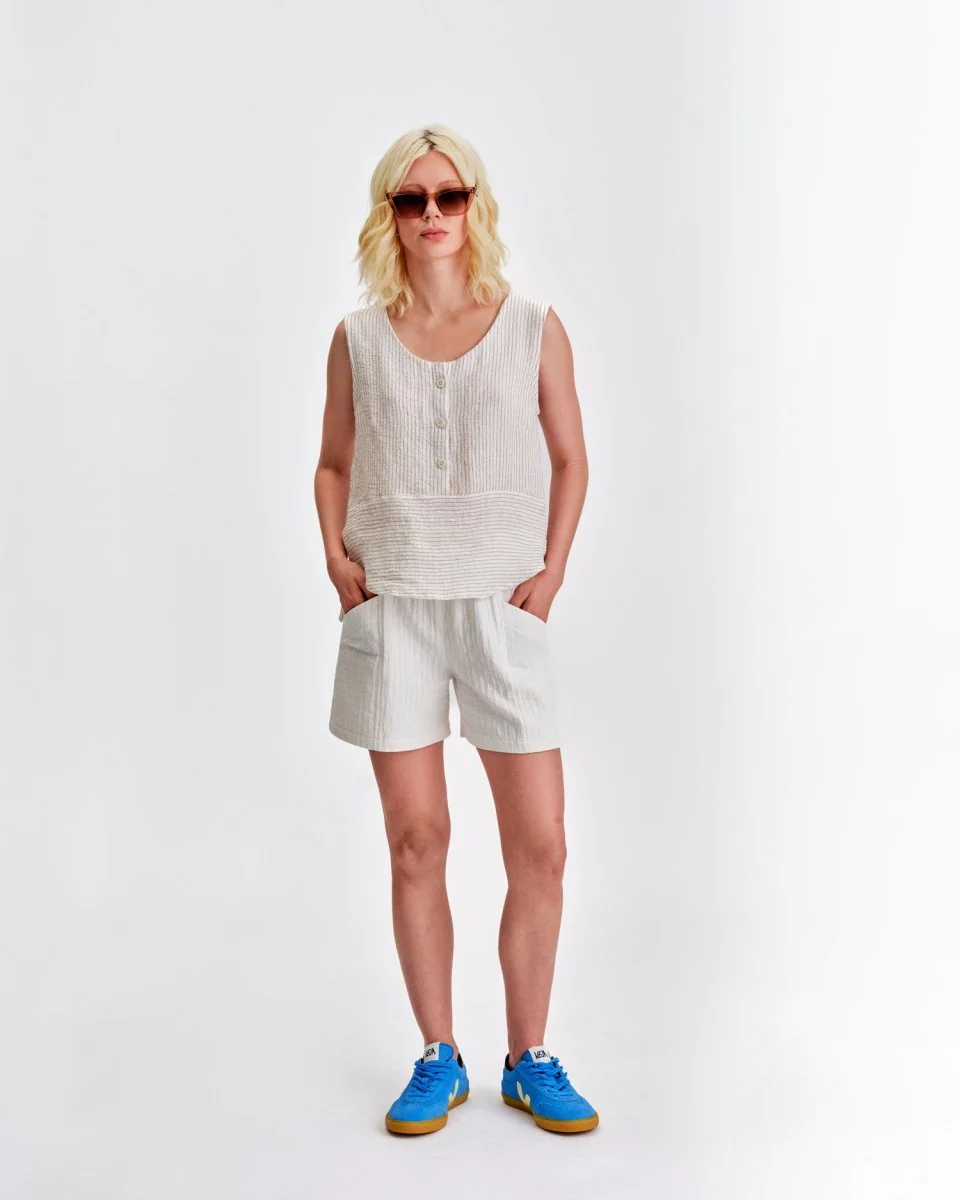 Jennifer Glasgow Lara Shorts (Ivory) - Image 10