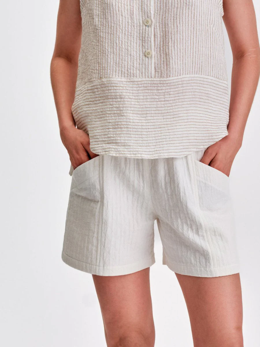 Jennifer Glasgow Lara Shorts (Ivory) - Image 11