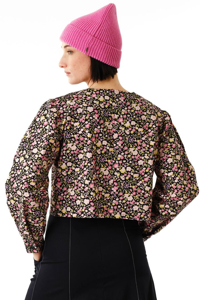 Jennifer Glasgow Polaris Top (Black Floral) - Image 6