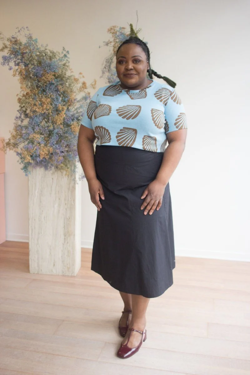 Marigold Joe Top (Blue Shells) - Image 9
