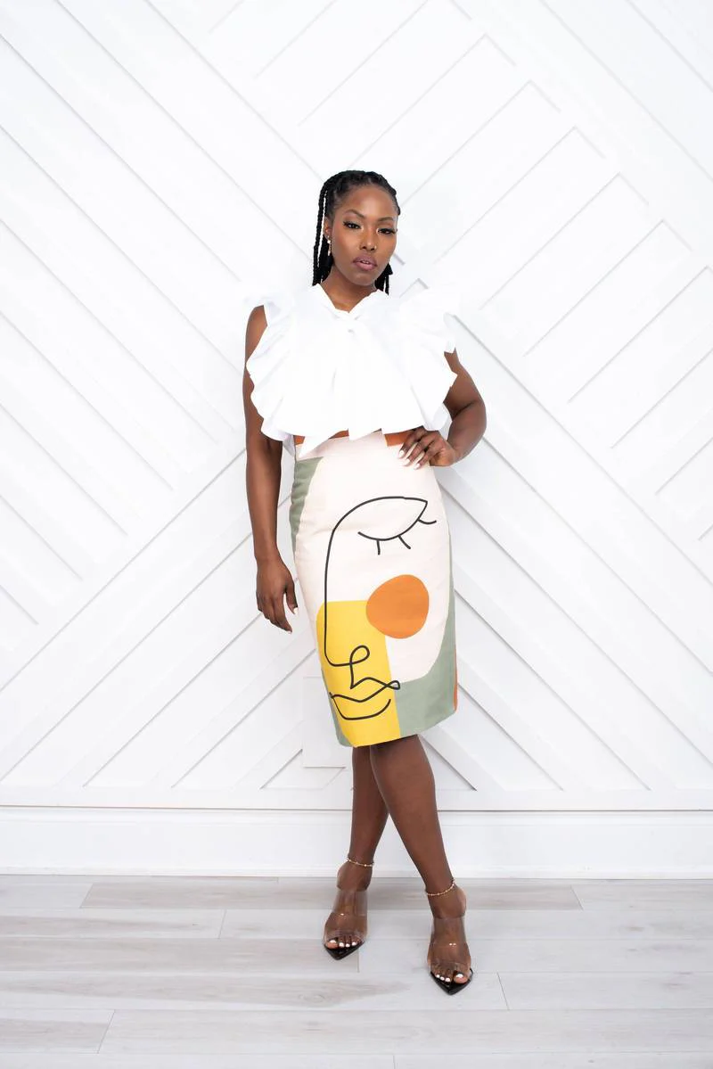 Kaela Kay Adanya Pencil Skirt - Image 6